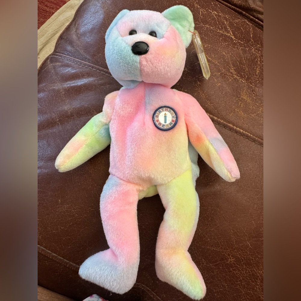 Multicolor Plush Bear